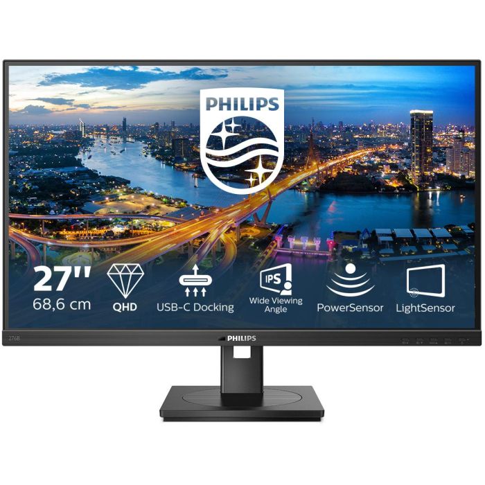 Philips 276B1 Monitor 27 Pulgadas QHD IPS USB-C 2xHDMI DP 75Hz 4ms Negro 0 Philips 276B1 Monitor 27 Pulgadas QHD IPS USB-C 2xHDMI DP 75Hz 4ms Negro 0