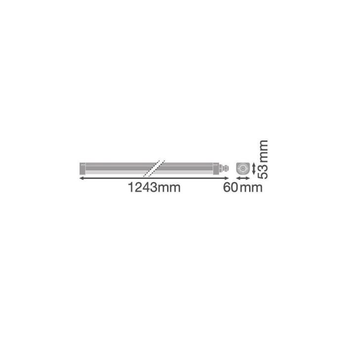 [LVE-4058075740877] Equipo Estanco Ledvance 33 / 21W 3960 / 2600Lm 4000K 120º IP66 Regulable 2