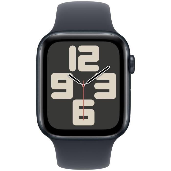 Apple Watch SE GPS, 44 mm, Caja de aluminio medianoche, Correa deportiva medianoche, Talla M/L 1 Apple Watch SE GPS, 44 mm, Caja de aluminio medianoche, Correa deportiva medianoche, Talla M/L 1