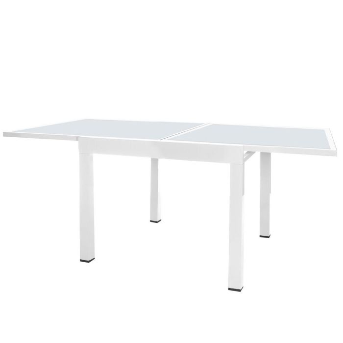 Mesa Extensible Thais 90 x 90 x 74 cm Aluminio 1