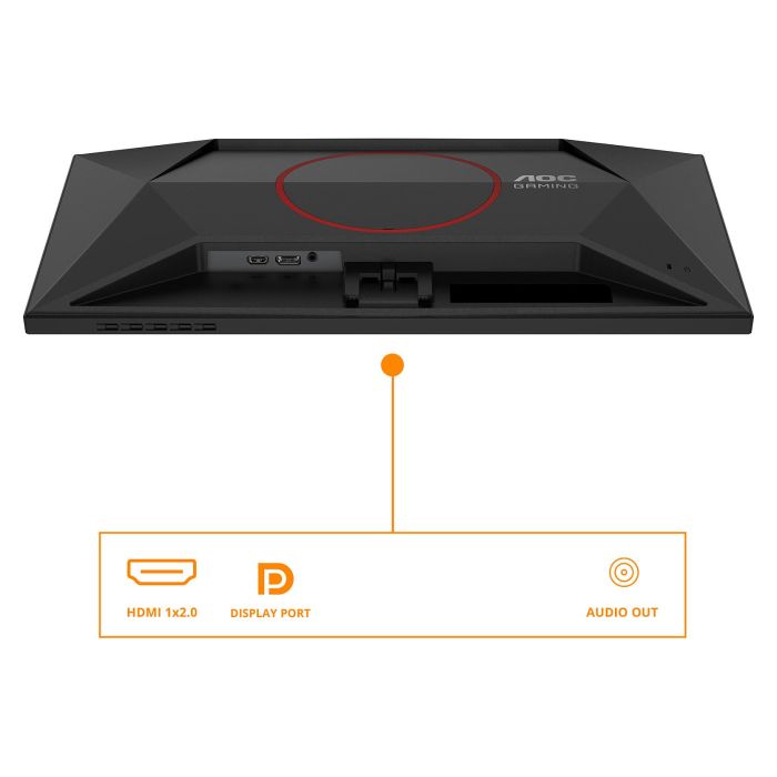 AOC 24G42E Monitor Gaming 23.8 Pulgadas Full HD 1920x1080 180Hz 1ms IPS HDMI DP Negro Gris 4