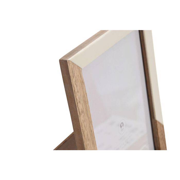 Marco Foto 15X20 Scandi DKD Home Decor Blanco Natural 1.8 x 25 x 21 cm 1 Marco Foto 15X20 Scandi DKD Home Decor Blanco Natural 1.8 x 25 x 21 cm 1