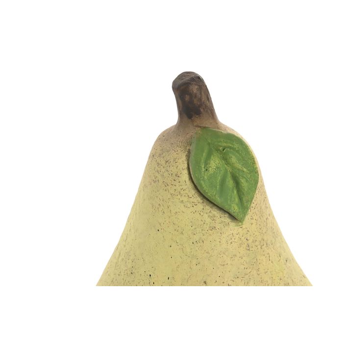 DKD Home Decor Figura Tropical Pears25 Verde Cemento 14 x 20 x 14 cm 1