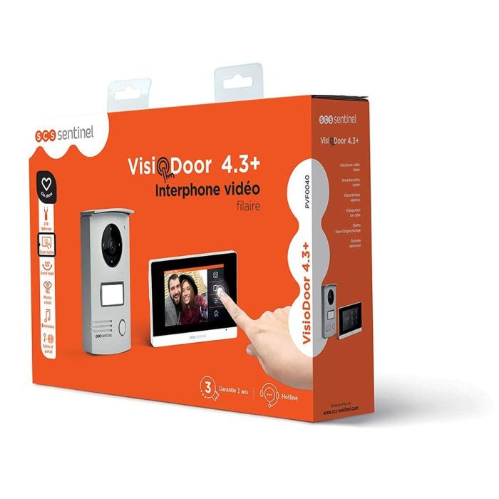 VisioDoor 4.3+: videoportero con cable con monitor táctil plano extra 4.3 1 VisioDoor 4.3+: videoportero con cable con monitor táctil plano extra 4.3 1