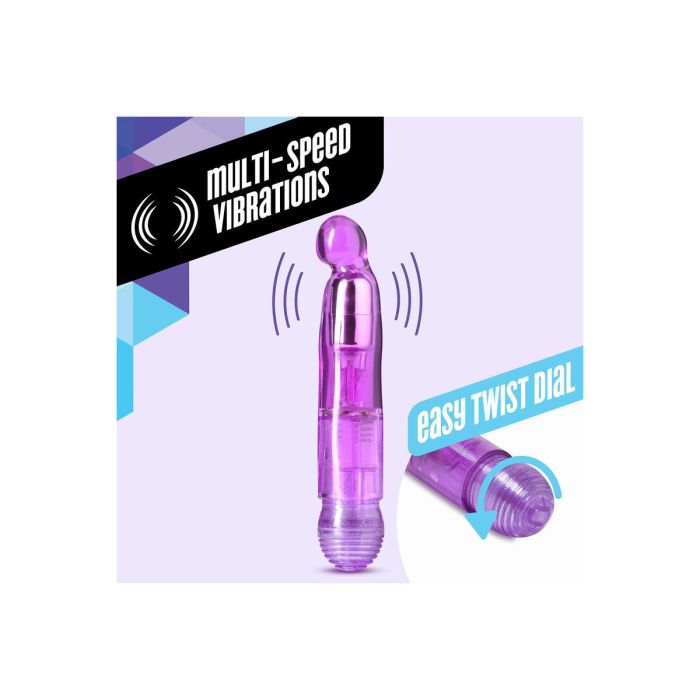 Vibrador Blush Naturally Yours Morado 5 Vibrador Blush Naturally Yours Morado 5