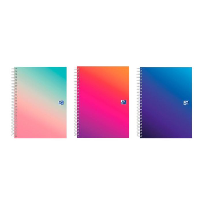 Cuaderno Espiral Oxford Europeanbook 5 Tapa Extradura Din A4+ 120 Hojas Horizontal Kangoo Gradient Cuaderno Espiral Oxford Europeanbook 5 Tapa Extradura Din A4+ 120 Hojas Horizontal Kangoo Gradient