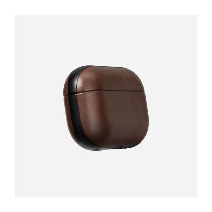 Nomad Modern Leather Case Funda de Cuero Marrón para Apple AirPods Pro 2, Material: Cuero, Microfibra y Policarbonato 2 Nomad Modern Leather Case Funda de Cuero Marrón para Apple AirPods Pro 2, Material: Cuero, Microfibra y Policarbonato 2