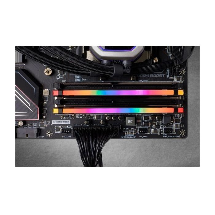 Corsair CMW16GX4M2Z2933C16 Vengeance RGB PRO 16GB (2x8GB) DDR4 2933MHz DIMM PC/Servidor Intel XMP 4 Corsair CMW16GX4M2Z2933C16 Vengeance RGB PRO 16GB (2x8GB) DDR4 2933MHz DIMM PC/Servidor Intel XMP 4