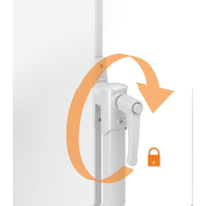 Nobo Pizarra Blanca Magnética Móvil Nano Clean Classic 150x120 cm