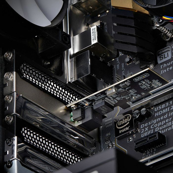 Cable USB Startech PR12GI-NETWORK-CARD Negro 22