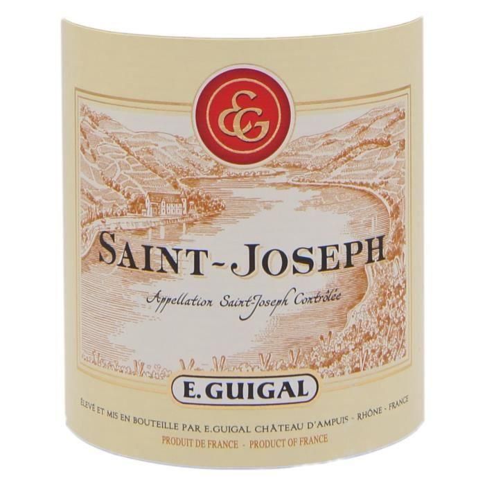 Domaine E. Guigal 2019 Saint-Joseph - Vino tinto del valle del Ródano 1