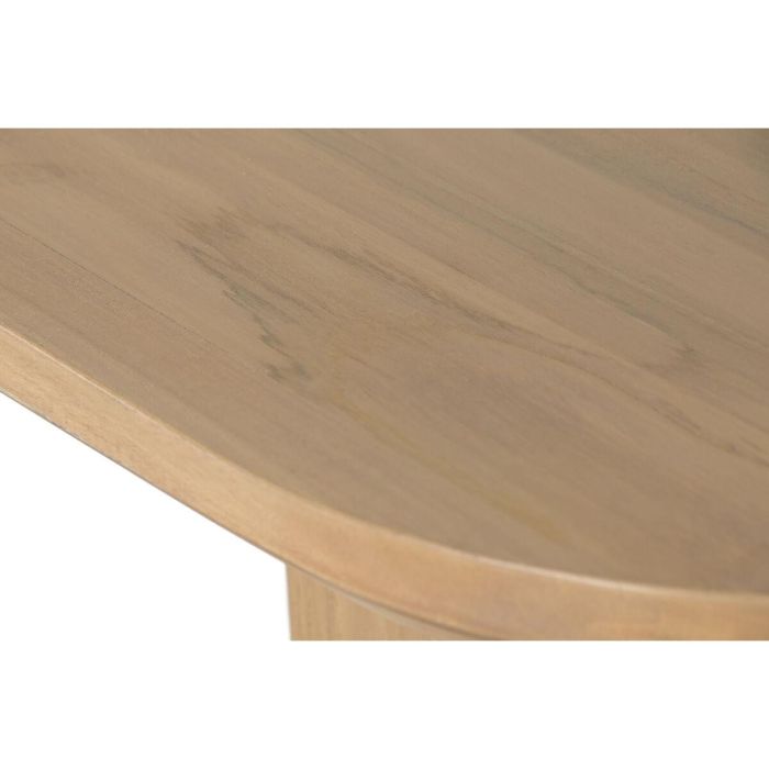 DKD Home Decor Mesa Tropical de Madera de Teca Desmontable, 250 cm Ancho, 100 cm Largo, 77 cm Alto 2