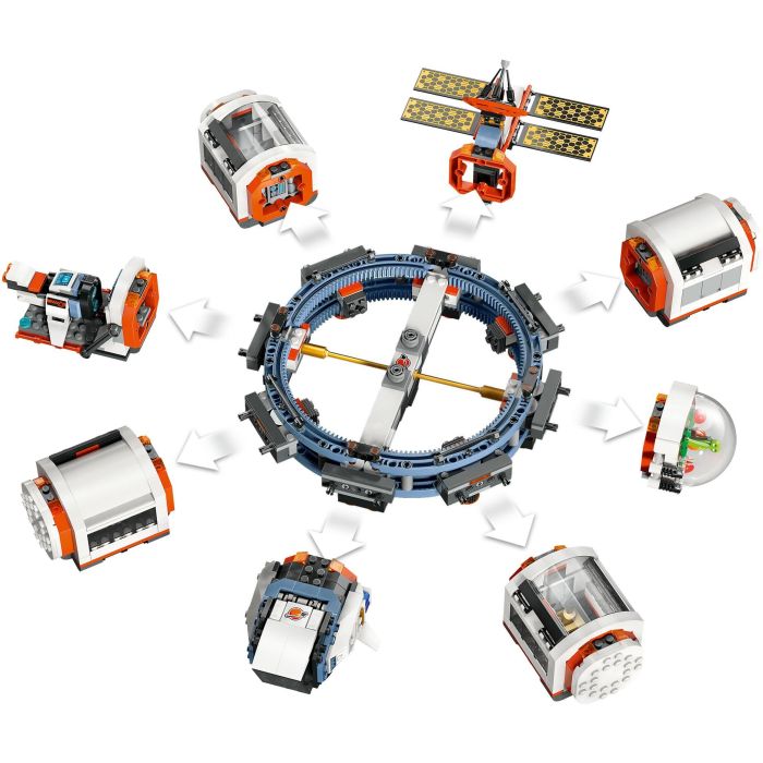 Lego City Estacion Espacial Modular 4 Lego City Estacion Espacial Modular 4