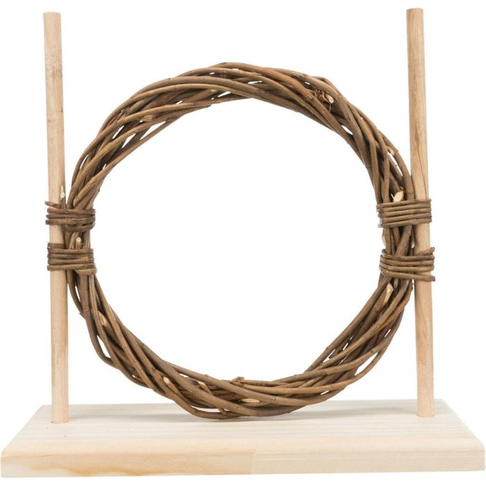 Juguete de adiestramiento Trixie 28 × 26 × 12 CM Marrón Madera Entrenamiento (2 Piezas) 1