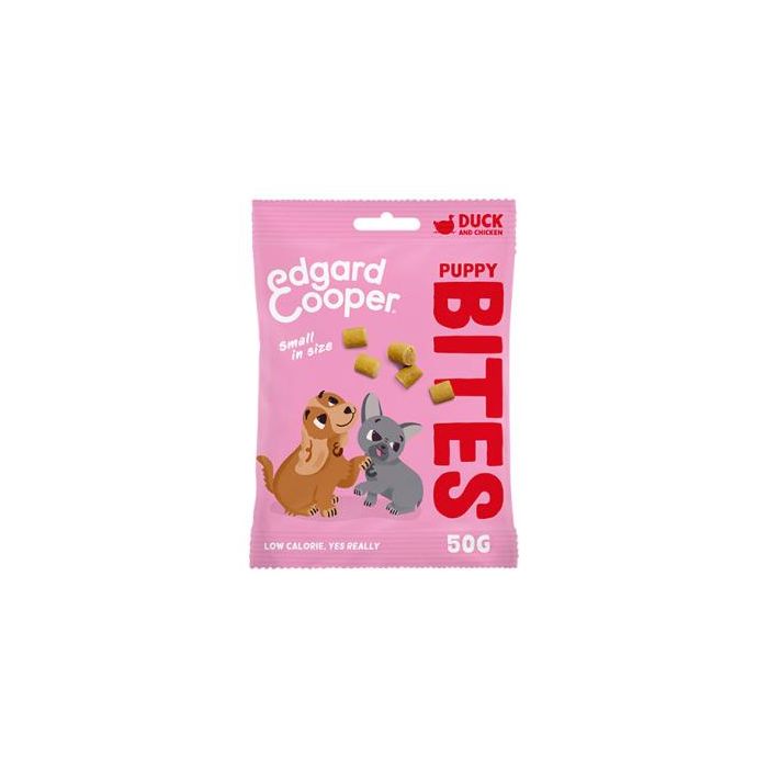 Canine Puppy Bite - Bocaditos Pequeño Pato para Cachorros, 15 unidades de 50 gr Canine Puppy Bite - Bocaditos Pequeño Pato para Cachorros, 15 unidades de 50 gr