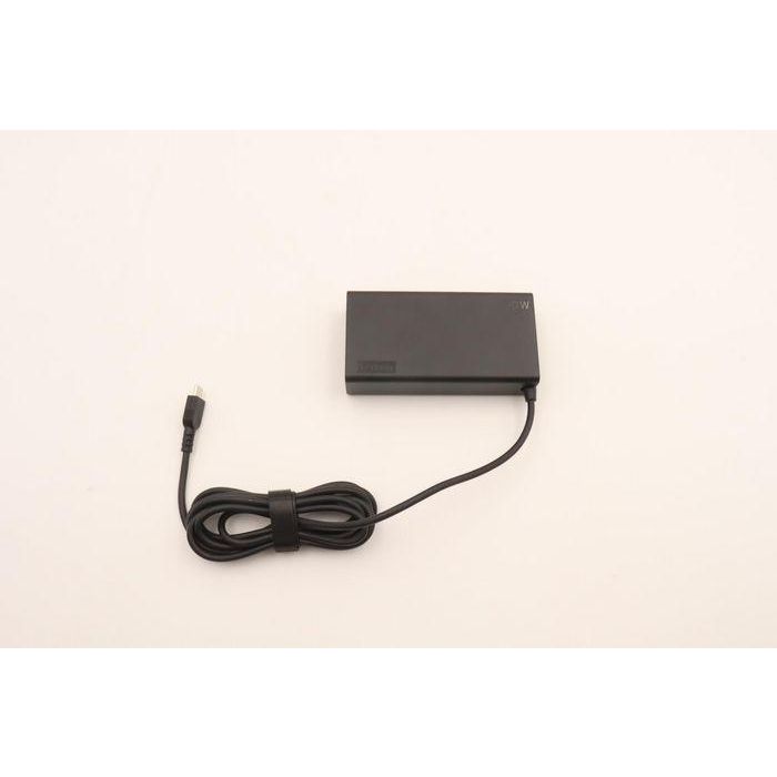 Lenovo 100W power adapter with multiple voltage outputs: 20V, 15V, 9V, 5V, designed for Lenovo devices including Yoga Slim 7 Pro. 1 Lenovo 100W power adapter with multiple voltage outputs: 20V, 15V, 9V, 5V, designed for Lenovo devices including Yoga Slim 7 Pro. 1