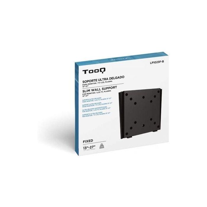 Soporte de Pared Fijo TooQ LP1023F-B para TV de 13-27"/ hasta 30kg 4 Soporte de Pared Fijo TooQ LP1023F-B para TV de 13-27"/ hasta 30kg 4