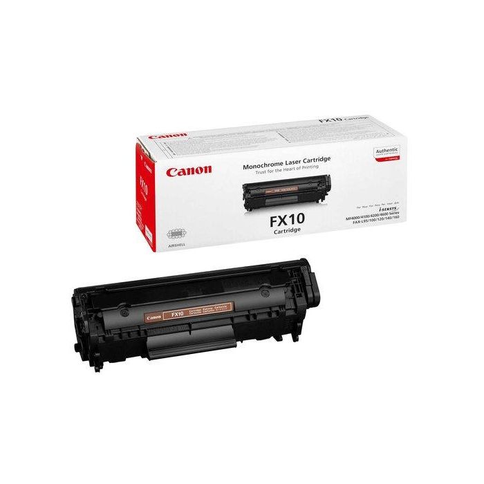 Toner Fax Canon Fx10 I-Sensys Fax-L140/L160, Mf4018/Mf4270/Mf4320/Mf4330/Mf4340/Mf4350/Mf4370/Mf4380 Negro (2.000 Pag.) (0263B002Aa)