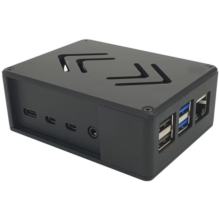 ALLNET Radxa ROCK 4C+ zbh. EcoPi Pro HP Gehäuse mit aktiven Lüfter 1