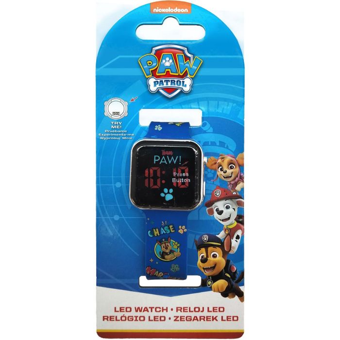 Kids Licensing Reloj Paw Patrol Paw4354 Led Para Niños +6 Años 1