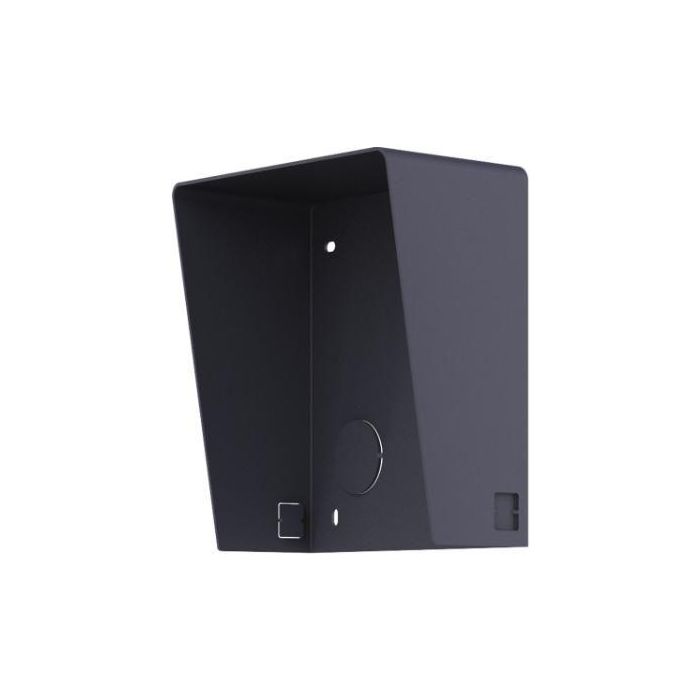 Hikvision Visera Protectora Lluvia para Módulo Panel Exterior Videoportero, Montaje Superficie, Color Negro