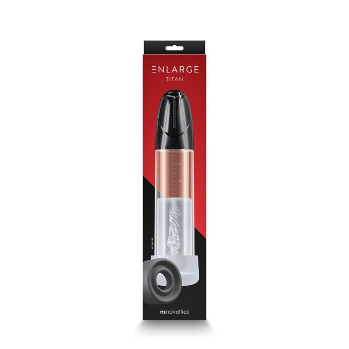 Bomba para el Pene NS Novelties Titan Negro 2 Bomba para el Pene NS Novelties Titan Negro 2