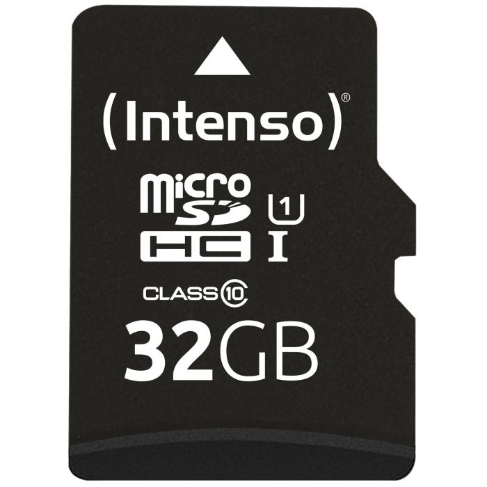 Intenso 3424480 Tarjeta MicroSD de 32 GB - UHS-I U1 Clase 10, Resistente a Temperatura, Golpes, Agua y Rayos X