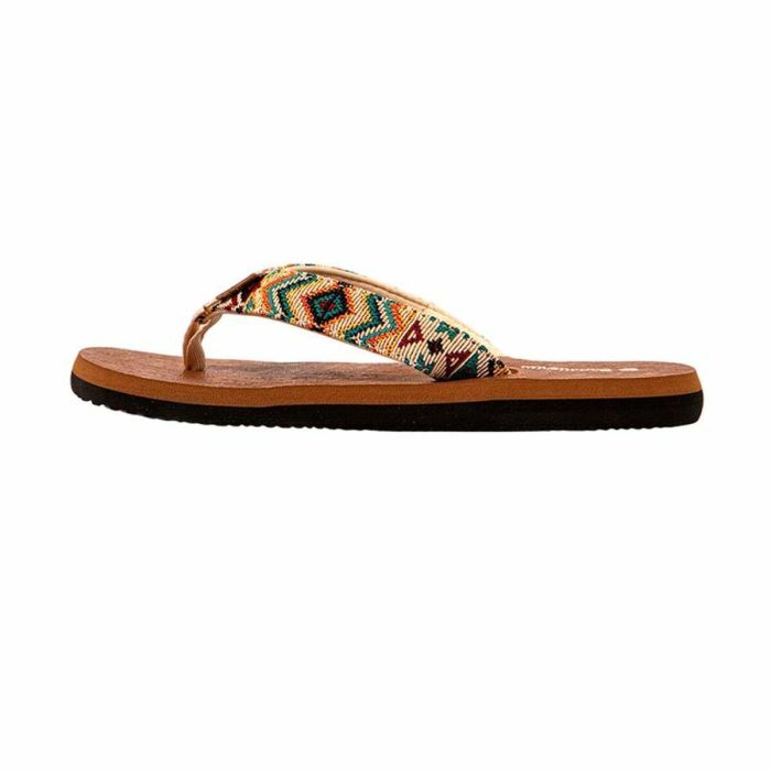 Chanclas para Mujer Brasileras Inca Marrón 2