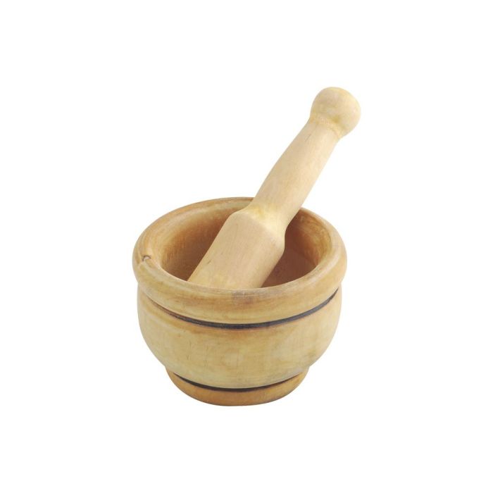 Mortero de madera con maza ø12cm Mortero de madera con maza ø12cm
