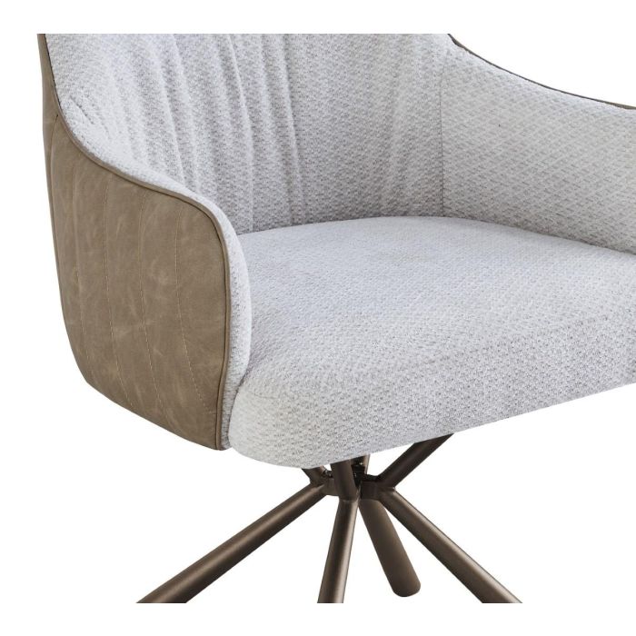 Silla Moderno DKD Home Decor Beige Negro 61 x 82 x 56 cm (2 Unidades) 1 Silla Moderno DKD Home Decor Beige Negro 61 x 82 x 56 cm (2 Unidades) 1