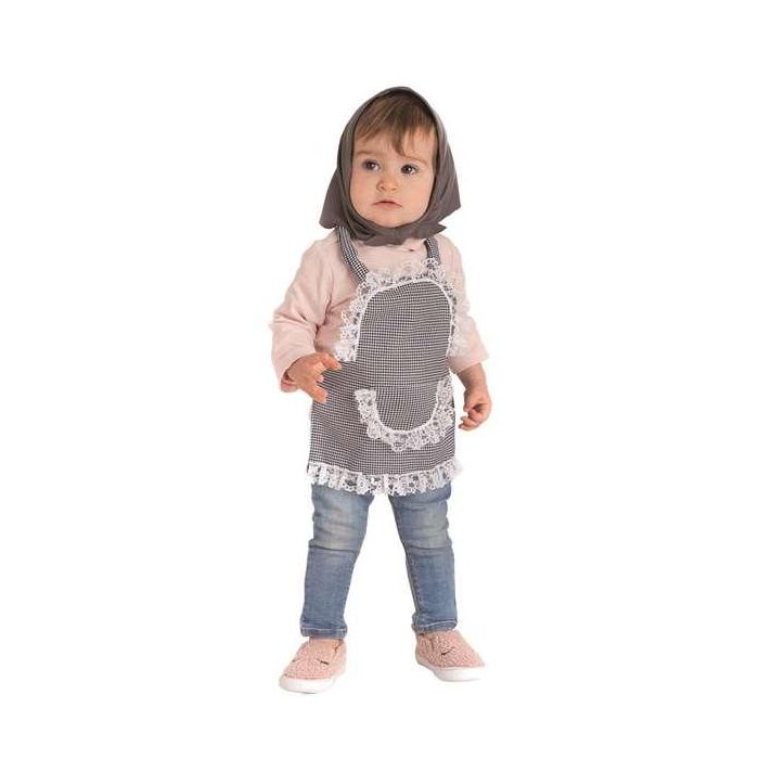 Creaciones Llopis Delantal Castañera Flores Grandes 12Meses - Edad Mínima 3 Años - Modelos Surtidos 1