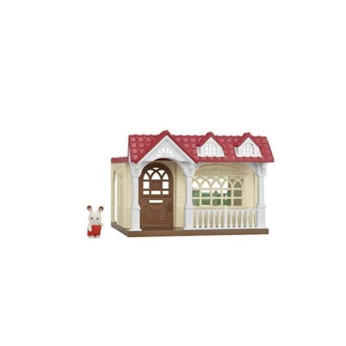 Sylvanian Families 5393 La Maison Framboise - Casa de Juguete con Tobogán y Figura Conejo Chocolate Bebé, Conectable 2 Sylvanian Families 5393 La Maison Framboise - Casa de Juguete con Tobogán y Figura Conejo Chocolate Bebé, Conectable 2