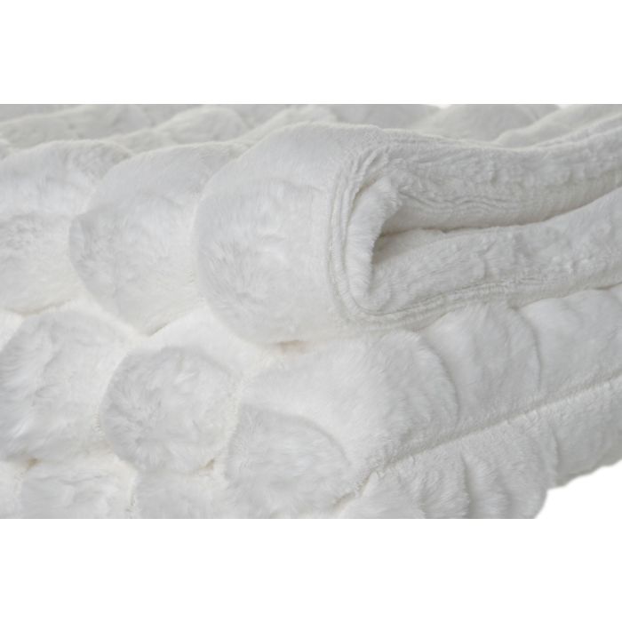 Manta Sofa Urban DKD Home Decor Crudo 170 x 130 cm (2 Unidades) 4 Manta Sofa Urban DKD Home Decor Crudo 170 x 130 cm (2 Unidades) 4