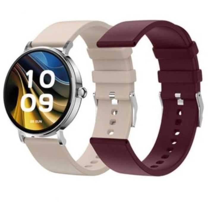 SPC 9656B Smartwatch Smartee Duo Velvet 1.32" AMOLED Llamadas Bluetooth Frecuencia Cardíaca IP68 7 Días Batería Carga Inalámbrica Blanco SPC 9656B Smartwatch Smartee Duo Velvet 1.32" AMOLED Llamadas Bluetooth Frecuencia Cardíaca IP68 7 Días Batería Carga Inalámbrica Blanco