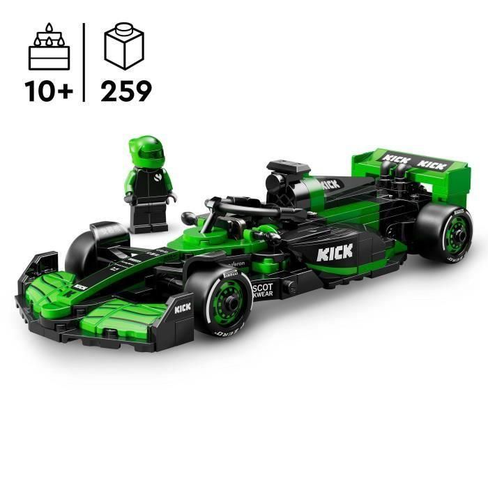 LEGO 77247 Speed Champions F1 KICK Sauber Team C44 - Set de Construcción Modelo de Coche de Carreras, Edición Décimo Aniversario 1 LEGO 77247 Speed Champions F1 KICK Sauber Team C44 - Set de Construcción Modelo de Coche de Carreras, Edición Décimo Aniversario 1