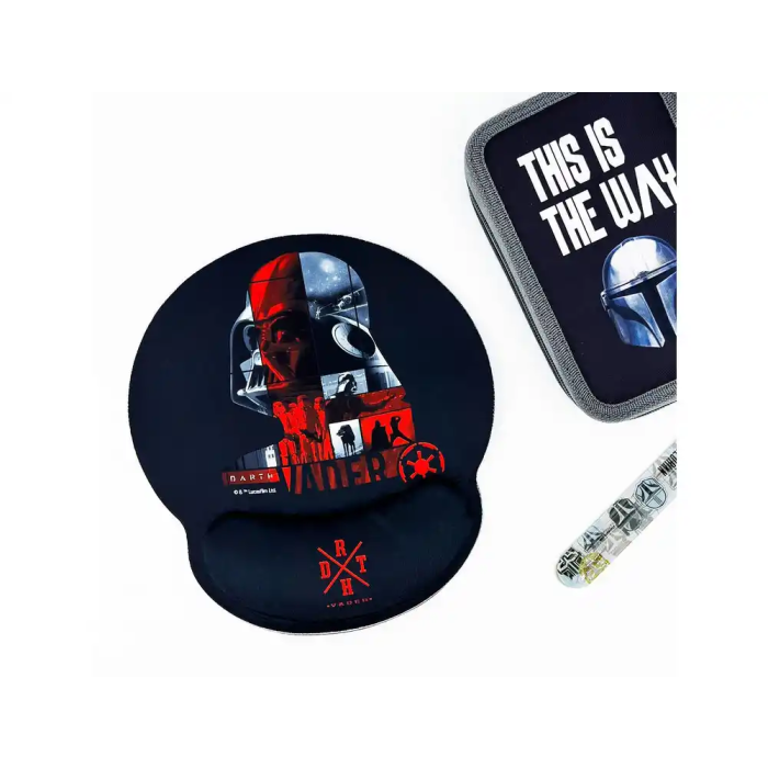 Wondee Alfombrilla de Ratón Star Wars Darth Vader Ergonómica Gel Reposamuñecas Antideslizante 230x250 mm 5