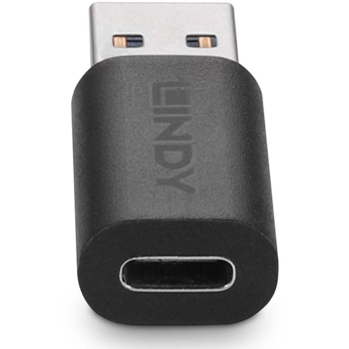 Lindy Adaptador USB 3.2 Tipo A a C, Conexión USB-C a Puerto USB-A, Velocidad de Transferencia 10Gbps 2 Lindy Adaptador USB 3.2 Tipo A a C, Conexión USB-C a Puerto USB-A, Velocidad de Transferencia 10Gbps 2