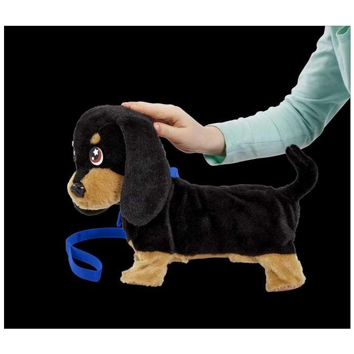 Bizak Waggles Mi Perrito Salchicha 64559091 Peluche Interactivo que camina, ladra y mueve la cola con correa incluida 19