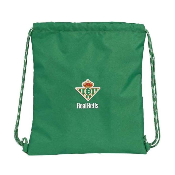 Safta Saco Plano Real Betis Balompie Reciclado 35x40x1cm Poliester Verde 0 Safta Saco Plano Real Betis Balompie Reciclado 35x40x1cm Poliester Verde 0
