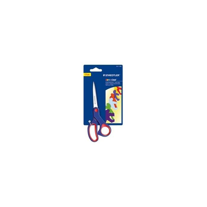 Staedtler Tijeras Noris 17 cm - Corte de alta calidad, cuchillas de acero inoxidable, agarre ergonómico