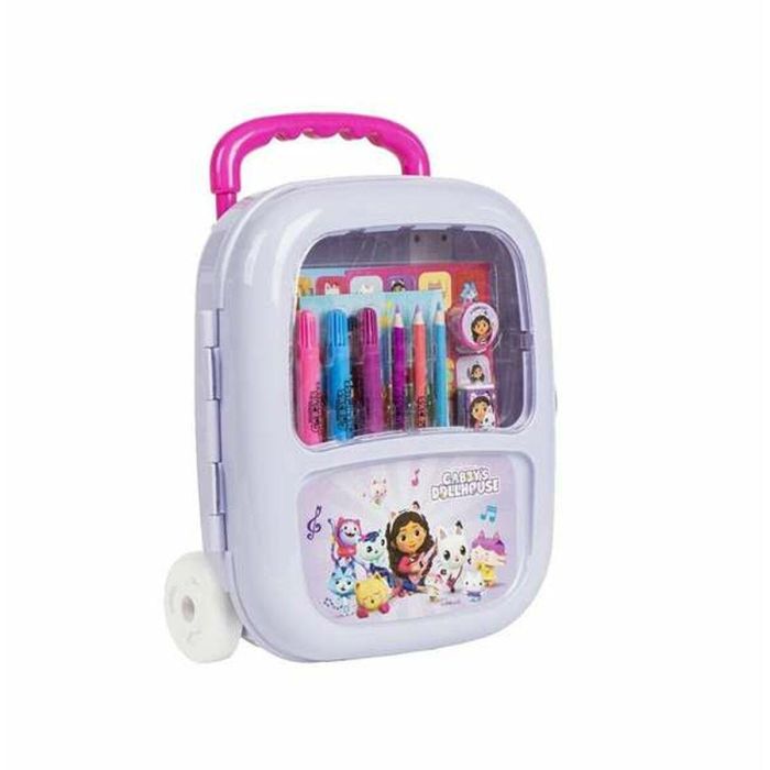 Set papelería coloreable trolley gabby´s dollhouse 22.0 x 25.5 x 9.0 cm Set papelería coloreable trolley gabby´s dollhouse 22.0 x 25.5 x 9.0 cm