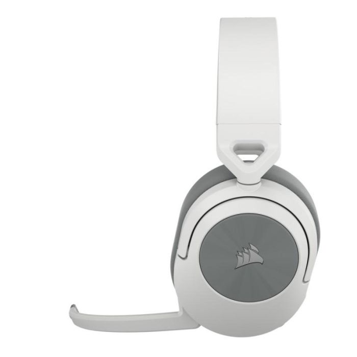 Corsair HS55 CA-9011281-EU Auriculares Gaming Inalámbricos Blanco - Sonido Surround 7.1, Bluetooth, 24h Batería, Diadema Ajustable, Micrófono Integrado