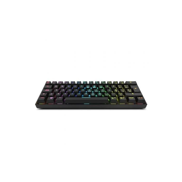 Krom NXKROMKLSTRSP Teclado Gaming Mecánico Inalámbrico Kluster 60% RGB Bluetooth 5.0 / USB 1