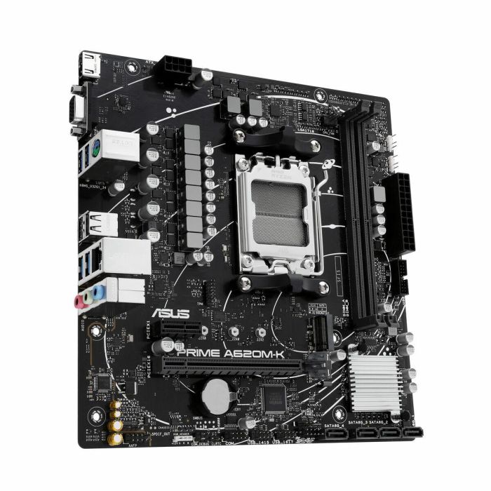 ASUS PRIME A620M-K AMD A620 Zócalo AM5 micro ATX 23 ASUS PRIME A620M-K AMD A620 Zócalo AM5 micro ATX 23