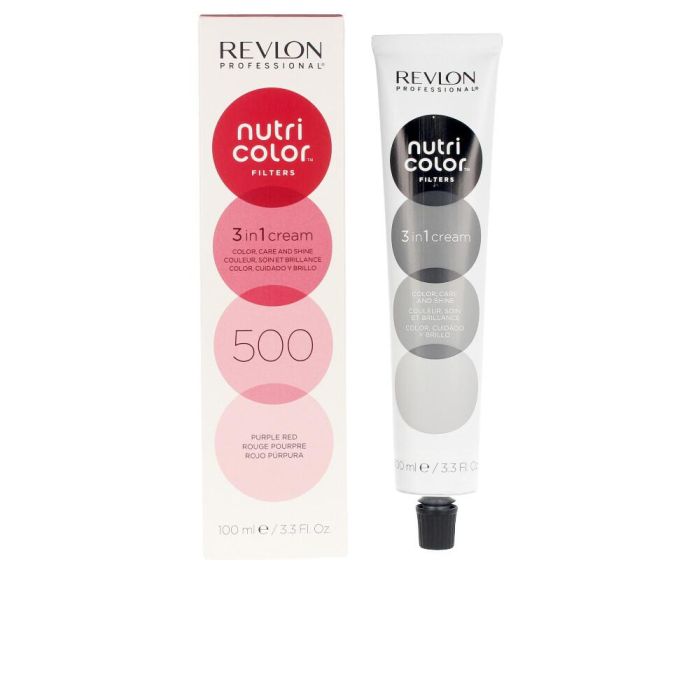Revlon Nutri Color Filters 500 Rojo Púrpura Tinte para Cabello 100 ml 1