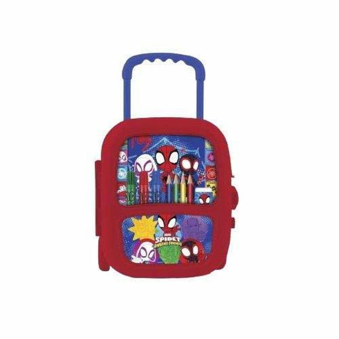 Set papelería coloreable trolley spidey 22.0 x 25.5 x 9.0 cm Set papelería coloreable trolley spidey 22.0 x 25.5 x 9.0 cm