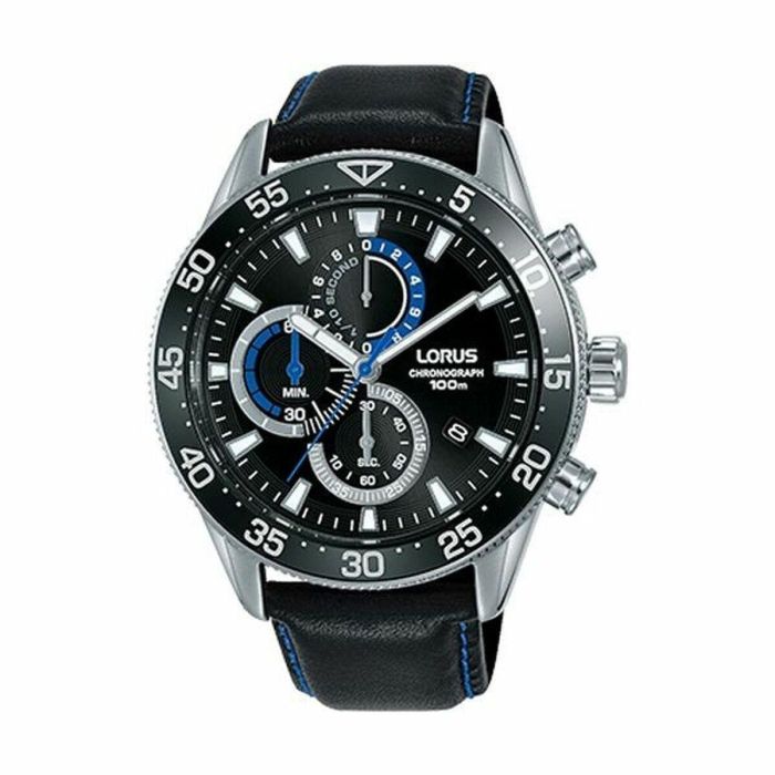 Reloj Hombre Lorus SPORTS Negro (Ø 45 mm) Reloj Hombre Lorus SPORTS Negro (Ø 45 mm)