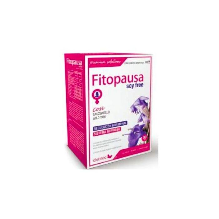 DIETMED Fitopausa Soy Free Menopausia 60 Cápsulas