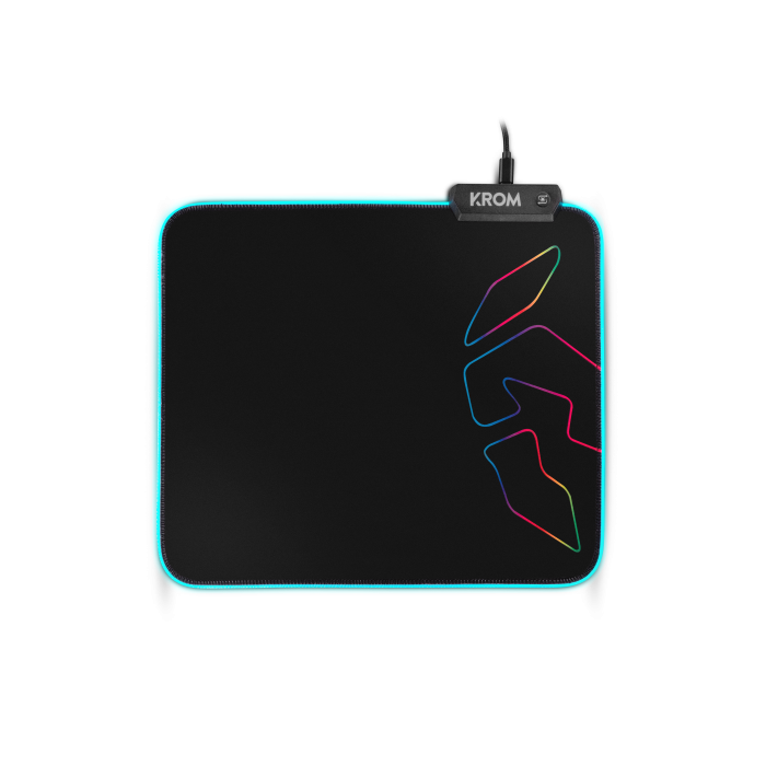 Alfombrilla Gaming con Iluminación LED Krom NXKROMKNTRGB 3