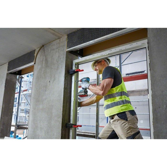 Bosch Professional GDX 18V-200 + GSB 18V-55 Kit 2 Herramientas Inalámbricas con Percusión 2x4.0AH Gal 18V-40 L-Case